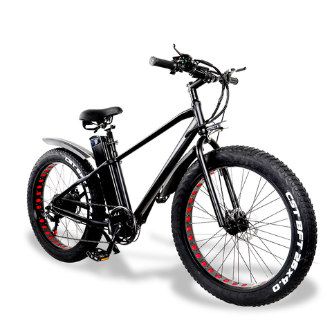 Bicicleta eléctrica de 750W 48V 24AH ebike bicicleta de montaña neumático gordo e bicicleta adultos Meb 26 pulgadas 21 velocidad de marco de aluminio de doble freno de disco ► Foto 1/6