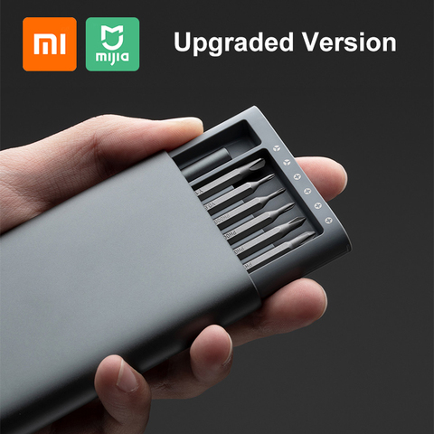 Xiaomi-destornillador Mijia, versión mejorada, juego de 24 brocas magnéticas de precisión, destornillador con caja, Xiaomi home ► Foto 1/6