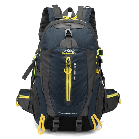 Mochila táctica impermeable de 40L para escalada, mochila de viaje para senderismo, mochila para portátil, mochila para senderismo, Mochila deportiva para hombres y mujeres al aire libre ► Foto 1/6