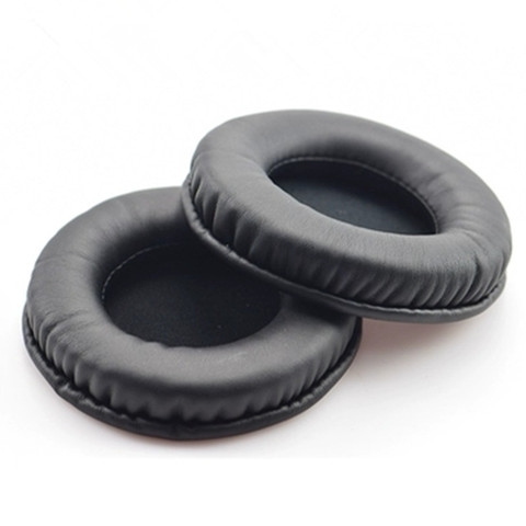 Almohadillas para auriculares técnicos RP DH1200 DH1210, almohadilla para oreja de repuesto, alta calidad, cuero negro, 1 par ► Foto 1/6