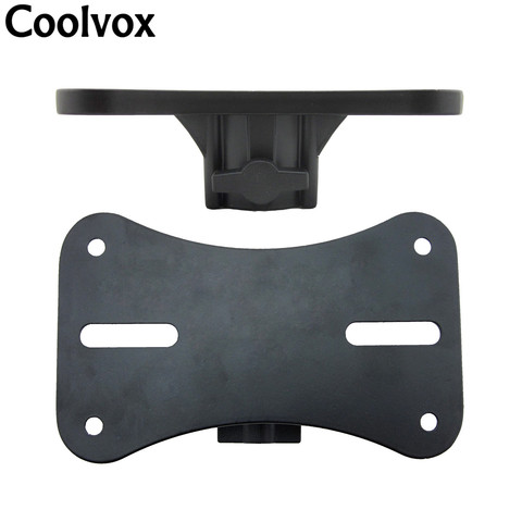 Coolvox-Soporte Universal de Metal para altavoz, bandeja de suelo de hierro, asiento inferior para sonido de escenario, Base de orificio de montaje para altavoz de menos de 15 pulgadas ► Foto 1/5