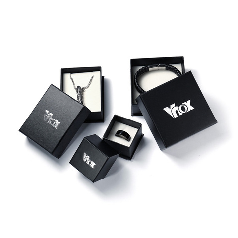 VNOX Marca Caja Del Anillo Cajas de Regalo Paquete Joyería de La Boda Accesorios ► Foto 1/4