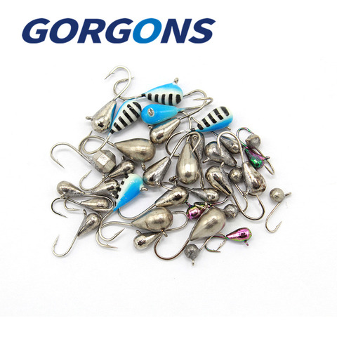 Gorgons-anzuelo de tungsteno para pesca en hielo, anzuelo de tungsteno, gancho japonés, cabeza de plantilla de hielo de 0,33g-3,3g, cebo de tungsteno, ganchos de pesca de invierno de 2,6mm-6mm ► Foto 1/6