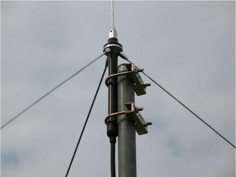 1/4 ola GP1 antena con 15 metros de cable conector BNC y TNC NJ para 5w 7w 15w 25w 50w transmisor fm ► Foto 1/5