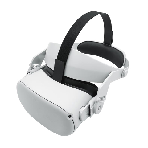 Gafas de realidad Virtual 3D para Oculus Quest 2, cascos de VR ajustables, antideslizantes, para aliviar la presión ► Foto 1/5