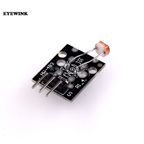 Módulo de Sensor fotosensible para arduino, Sensor de detección de luz sensible óptico KY-018 de 3 pines para arduino DIY Kit KY018 ► Foto 1/1