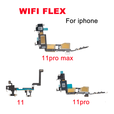 Piezas de reparación Flex WiFi para iPhone 11 Pro Max, 1 unidad, antena de señal GPS, Cable flexible, piezas de repuesto ► Foto 1/4