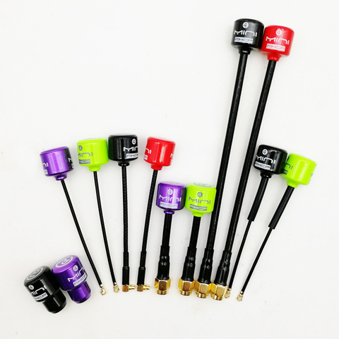 5,8G Lollipop 4 RHCP Antena de alta ganancia 2.8Dbi FPV transmisor/receptor SMA/RP-SMA/MMCX/antena UFL para RC Dron de carreras con visión en primera persona parte ► Foto 1/6