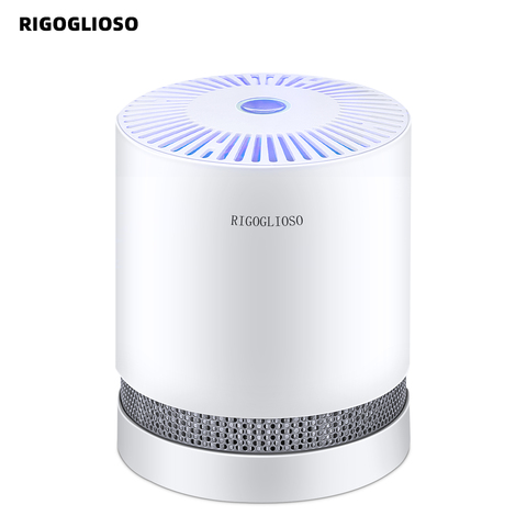 RIGOGLIOSO-purificador de aire para el hogar, filtros HEPA compactos de escritorio, filtración con luz nocturna, GL2109 ► Foto 1/6