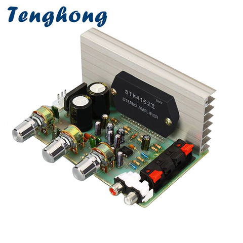 Tenghong-Amplificador DE potencia de Audio STK4132, placa de 50W + 50W 2,0, Amplificador de Audio estéreo de doble AC15-18V para cine en casa ► Foto 1/5