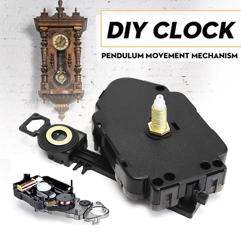 Clásico DIY reloj de péndulo mecanismo de movimiento Reloj de pared reparación de Motor partes casa accesorios cuarzo reloj herramientas esenciales ► Foto 1/6