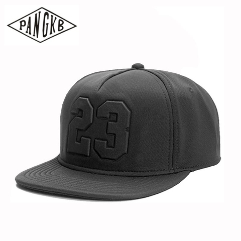 PANGKB-Gorra deportiva LEGEND black 23 para adultos, gorro con Cierre trasero, transpirable, de secado rápido, estilo hip hop, para exteriores, gorra de béisbol para el sol ► Foto 1/6