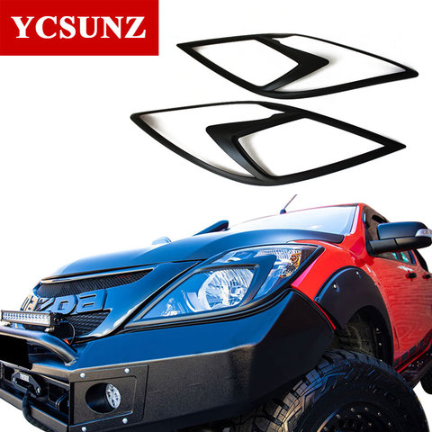 ABS accesorios de coche faro cola cubierta para luces para Mazda Bt50 Pro 2012-2022, 2022 de 2022 ► Foto 1/6