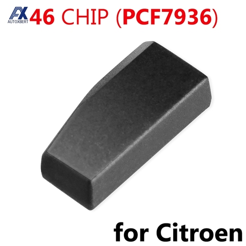 Chip transpondedor de llave remota de coche ID46 PCF7936, para Citroen Berlingo C2 C3 C4 C5 C6 C8 DS3 DS4, Chip inmovilizador en blanco ► Foto 1/5