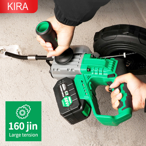 KIRA-extractor eléctrico automático a través de la pared, enhebrador de cables eléctrico, máquina de enhebrado automático ► Foto 1/6