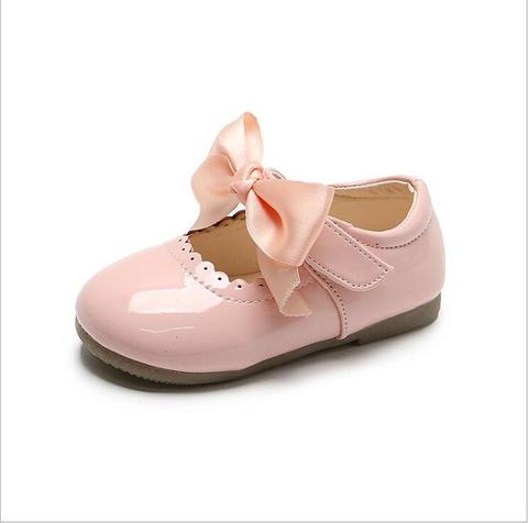 Zapatos de princesa para niños, zapatillas informales con lazo, para primavera, verano y otoño ► Foto 1/6