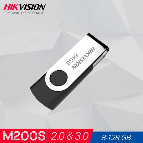 Hikvision Original USB Flash Drive 8GB 16GB 32GB 64GB Pen Drive USB2.0 USB3.0 pequeña memoria Pendrive palo de almacenamiento # M200S ► Foto 1/6