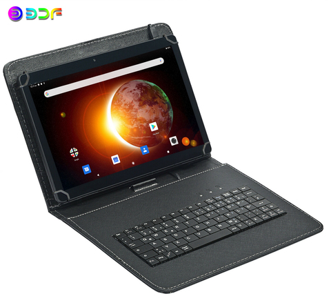 Tableta con pantalla de acero 2.5D de 10,1 pulgadas, Tablet PC con llamadas telefónicas 3G, 4GB + 64GB, Android 9,0, ocho núcleos, Bluetooth, Wi-Fi, novedad ► Foto 1/6