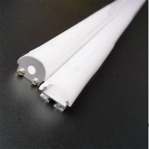 Barra de luz montada en techo de pared, carcasa de luz plana tipo U de 20 pulgadas, 50cm, 14mm, alta Perfil de aluminio led, 13mm, 5V, 12V, 24V ► Foto 1/6