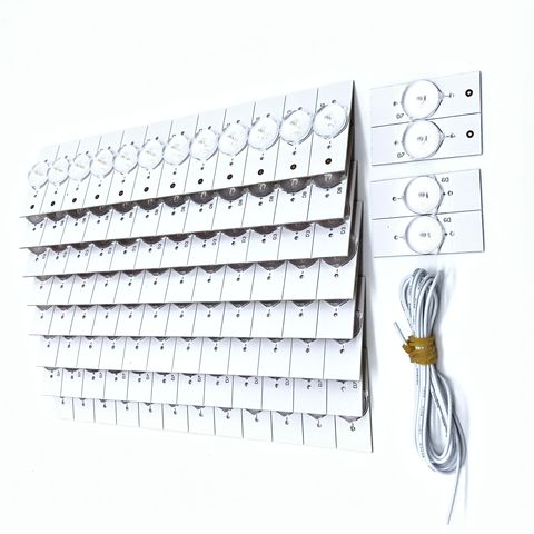 Cuentas de lámpara SMD prémium 100 unids/lote, 3V, 6V, con Fliter de lente óptico para reparación de TV de tira de LED para iluminación trasera de 32-65 pulgadas ► Foto 1/6