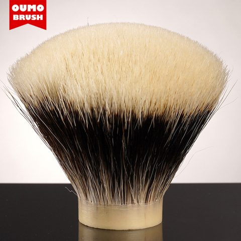 OUMO BRUSH-FAN SHD Manchuria, el mejor cepillo de afeitar de dos bandas, nudos ► Foto 1/6