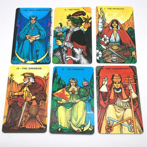 Morgan Greer-cartas de Tarot, 78 cartas, juego de mesa, adivinación, oráculo, juego de cartas Q1FF ► Foto 1/6