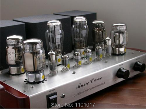 XiangSheng-D-2022 curvo de música, amplificador HIFI de extracción, versión estándar 6550/KT88/KT100/EL34/FU50, tubo integrado ► Foto 1/6