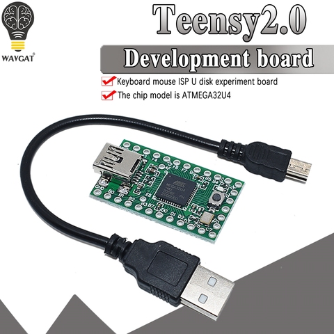 Teensy-teclado USB oficial 2,0 ratón teensy para Arduino AVR ISP, placa de experimento U disk Mega32u4, nuevo ► Foto 1/6