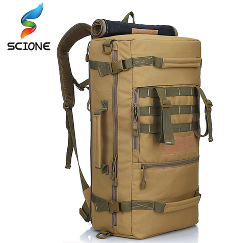 Mochila táctica militar 3P Molle de alta calidad, bolsas de Camping, bolso de montañismo, mochila de senderismo para hombres, mochila de viaje ► Foto 1/6