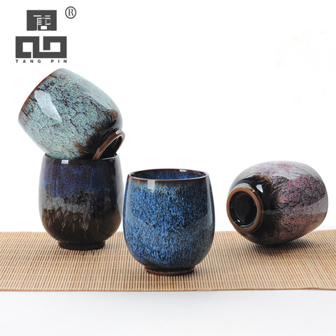 TANGPIN-taza de té de cerámica para puer, taza de porcelana kungfú chino, 150ml ► Foto 1/6