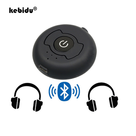 Kebidu inalámbrico de 3,5mm transmisor Bluetooth Multi-Punto de Audio de música adaptador Dongle estéreo para TV PC DVD MP3 Bluetooth 4,0 ► Foto 1/6