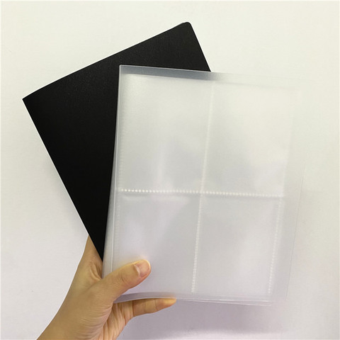 Álbumes transparentes de tarjetas de 192 de capacidad para juegos de mesa, tarjetas marcadores de libros, soporte de manga, 72x95mm ► Foto 1/6