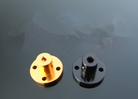 Acoplamiento de brida de aleación de aluminio, eje de asiento púrpura, 3mm, 4mm, 5mm, 6mm, 8mm, 1 Juego ► Foto 1/2