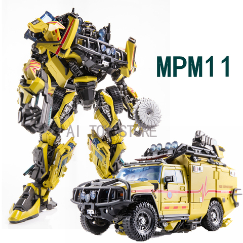 Transformación KO MPM11 trinquete MPM-11 JH-01 película Edición de aleación de acción figura Robot deforme colección juguetes regalos ► Foto 1/6