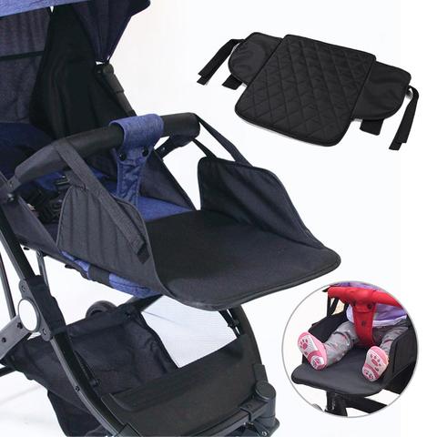 Reposapiés de cochecito de 35x30cm para accesorios de cochecito de bebé, reposapiés de bebé, trono, carritos infantiles, reposapiés de extensión para pies ► Foto 1/6