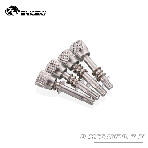 BYKSKI-tornillo de bloque de agua para CPU, 4 unids/lote, Compatible con Intel CPU, modelo de agua para CPU-XPR-MK-V3/CPU XPR A-V2 ► Foto 1/6