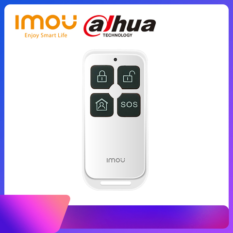 Dahua imou-controlador inalámbrico inteligente, interruptor de Control remoto de 4 botones, 433Mhz, para el hogar, sistema de alarma de seguridad inalámbrico (sin batería) ► Foto 1/6