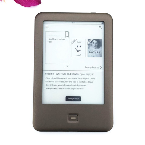 Lector de libros electrónicos e-ink e Ebook con luz incorporada de 6 pulgadas, 4GB, ereader, e-book e ink 1024x758, Ebook Ereader ► Foto 1/6