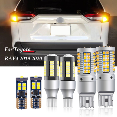 Bombillas Led Canbus para Exterior de coche, luz de indicador lateral trasero, marcha atrás, intermitente, para Toyota RAV4 2022 ► Foto 1/6