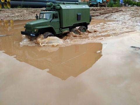 WPL-coche todoterreno a Control remoto para adultos, vehículo militar Ural para escalar, juguete DIY, modelo B36 ► Foto 1/6