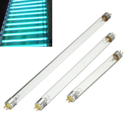 Lámpara de tubo de luz UV T5 de 4W y 6W, reemplazo de luz UV impermeable para tanque de estanque, esterilizador germicida transparente, AC220V ► Foto 1/6