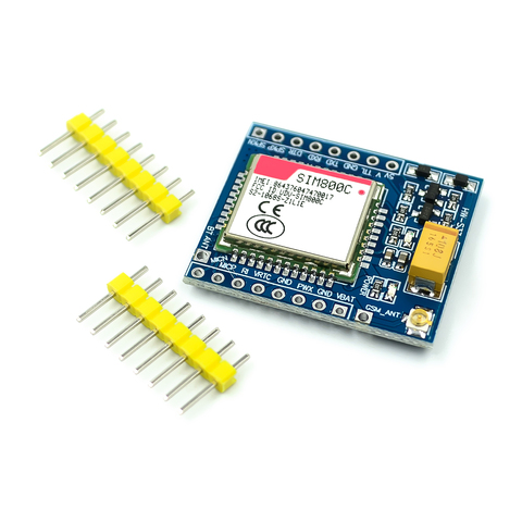 Módulo de placa electrónica PCB TTL, placa de desarrollo IPEX con Bluetooth TTS STM32 para Arduino C51, 5V, 3,3 V, SIM800C, GSM, GPRS ► Foto 1/4