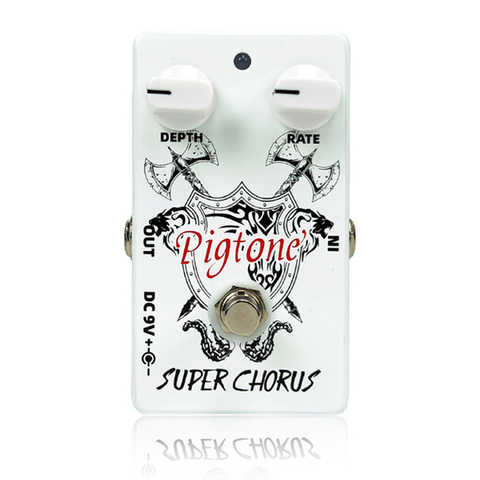 Pigtone-Pedal de guitarra eléctrica acústica, accesorios de efectos de Super guitarra Chorus, bypass Real, PP-13 ► Foto 1/1