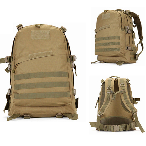 Mochila táctica militar de senderismo para hombre, bolsa grande de nailon de 40L para deportes al aire libre, EDC, caza, Camping, senderismo, escalada, viaje ► Foto 1/6