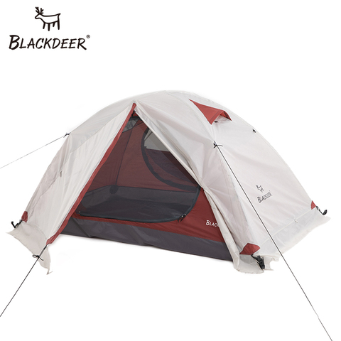 Blackdeer-tienda de campaña con falda de nieve para exteriores tienda para senderismo, senderismo, impermeable, 2P, para acampar al aire libre, 4 estaciones ► Foto 1/6