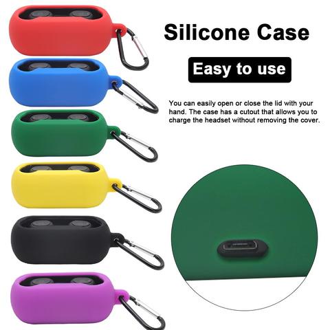 Funda protectora de silicona para auriculares QCY T1, funda protectora duradera, accesorios ► Foto 1/6