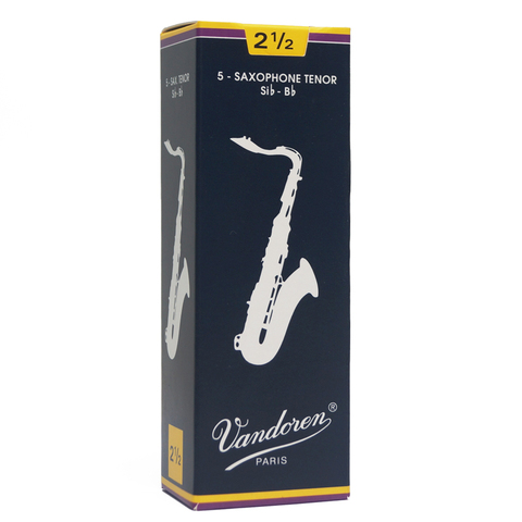 Tenor sax Cañas Francia Vandoren caja azul clásica Bb Tenor saxphone Cañas ► Foto 1/6