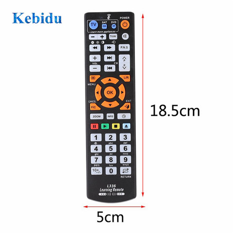 Kebidumei Universal inteligente de Control remoto IR controladores con función de aprendizaje copia para TV CBL DVD se sentó para L336 Control ► Foto 1/6