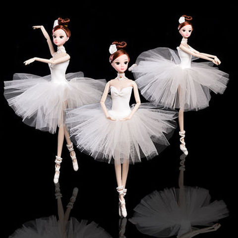 32cm muñeca de Ballet de moda niñas muñecas grande Original hecho a mano 1/6 juego completo 11 muñecas articuladas niñas juguetes para niños regalo ► Foto 1/6