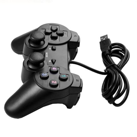 2022 nuevo mando USB con cable controlador de juego de vibración simple/doble para ordenador PC ► Foto 1/6